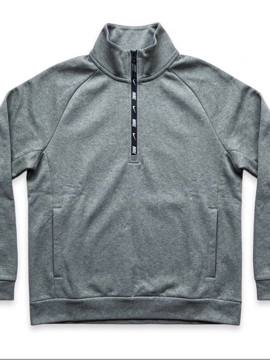 Nike Other - Nike Men's Heather Grey Half-Zip Pullover